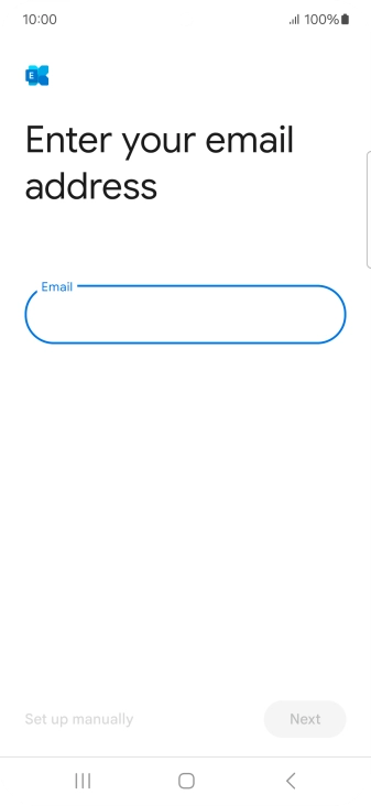 Press the field below 