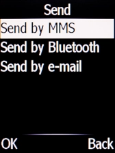 Select Send by e-mail.