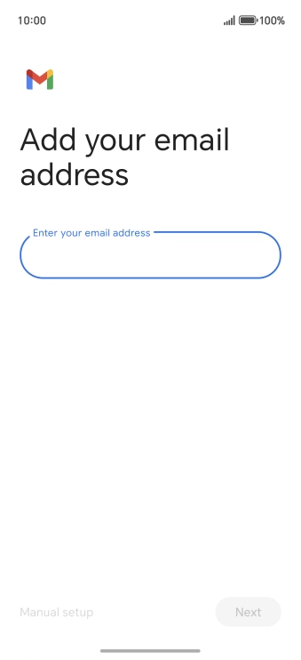 Press the field below 