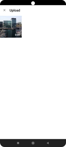 Press the required video clip.