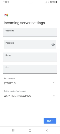 Press the field below 