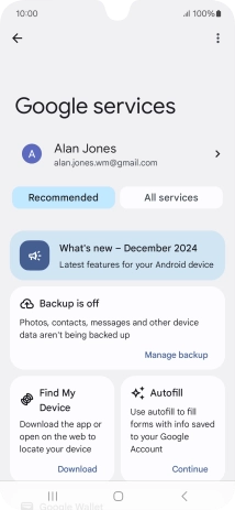 Press Find My Device.
