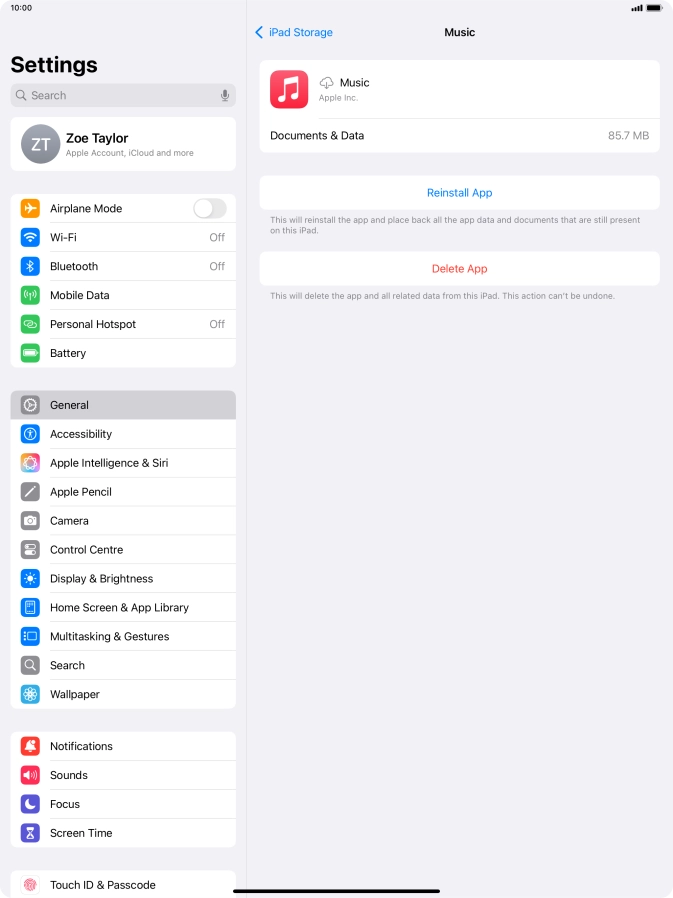 Slide your finger upwards starting from the bottom of the screen to return to the home screen.