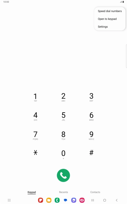 Press Settings. Press Settings.
