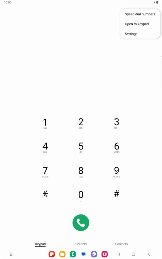 Press Settings. Press Settings.