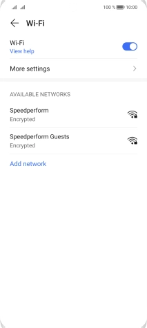 Press More settings.