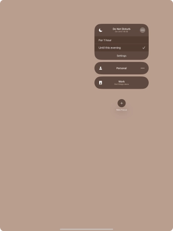 Slide your finger upwards starting from the bottom of the screen to return to the home screen.