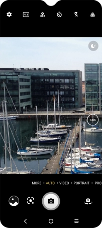 If the camera is turned on, press VIDEO.