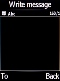 Highlight the text input field and key in the required text.