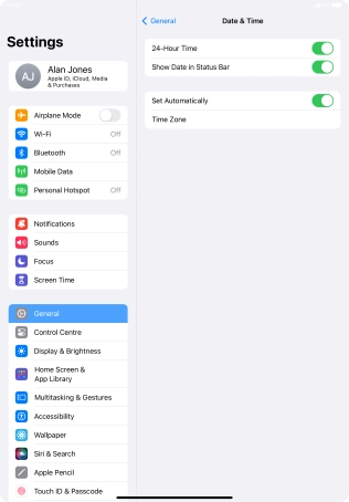 Slide your finger upwards starting from the bottom of the screen to return to the home screen.