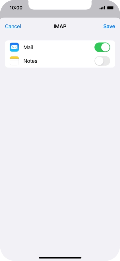 Press Save. Your email account has now been set up. To select more settings for incoming and outgoing server, proceed with the following steps.
