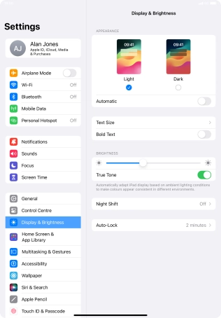 Press Auto-Lock. Press Auto-Lock.