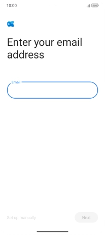 Press the field below 