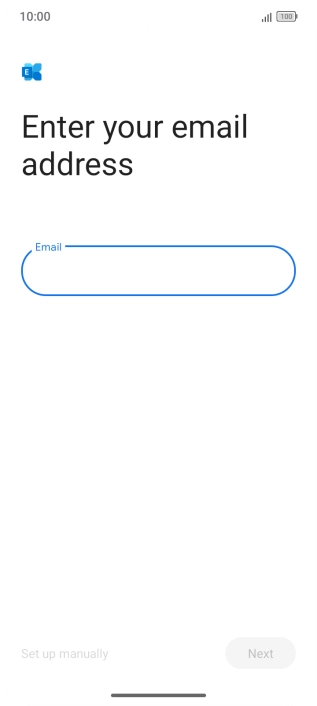 Press the field below 