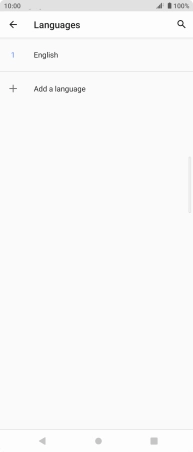 Press Add a language.