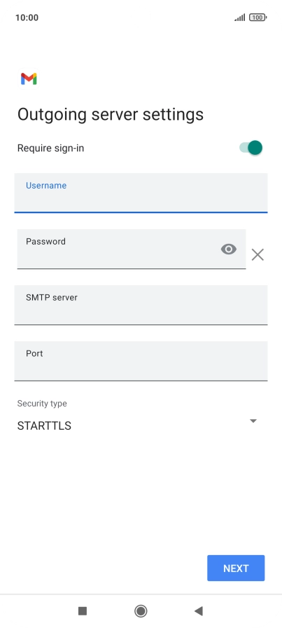 Press the field below Press the field below
