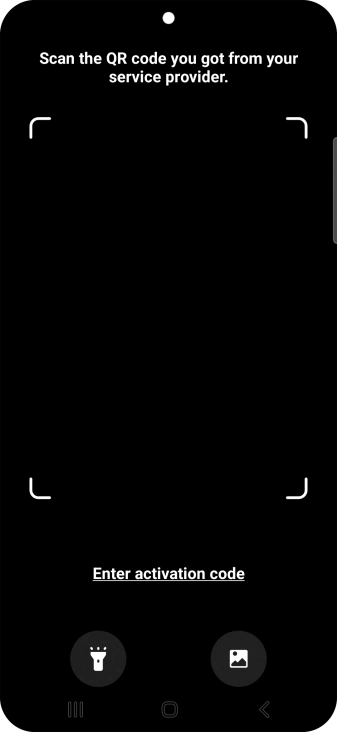 Place the QR code you've received inside the phone camera frame to scan the code. If you’ve deleted your eSIM, you can re-add it using your existing QR code. If you’re having problems, see our FAQ. Place the QR code you've received inside the phone camera frame to scan the code. If you’ve deleted your eSIM, you can re-add it using your existing QR code. If you’re having problems, see our FAQ.
