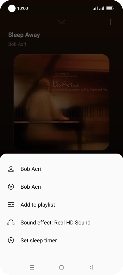 Press Add to playlist.