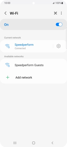 Press the Home key to return to the home screen. Press the Home key to return to the home screen.