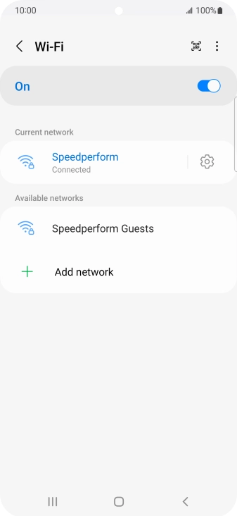 Press the Home key to return to the home screen. Press the Home key to return to the home screen.
