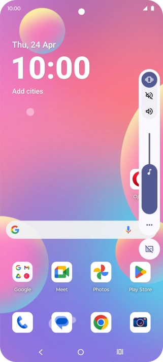 Press the sound icon to turn off the function.