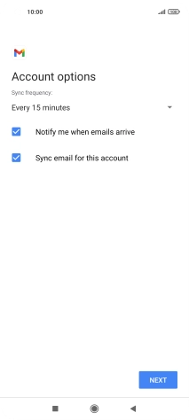 Press the drop down list below 