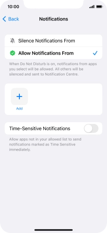 Press the indicator next to Press the indicator next to