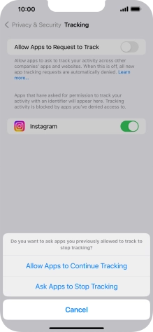 If you turn off the function, press the required setting. If you turn off the function, press the required setting.