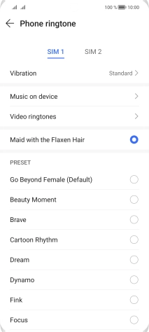 Slide your finger upwards starting from the bottom of the screen to return to the home screen.