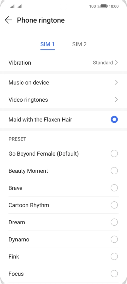 Slide your finger upwards starting from the bottom of the screen to return to the home screen.