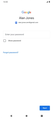Press the field below Press the field below