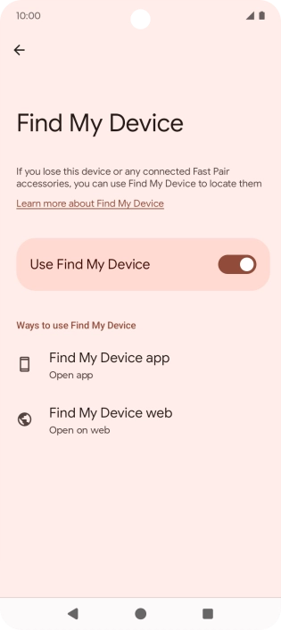 Press the Home key to return to the home screen. Press the Home key to return to the home screen.