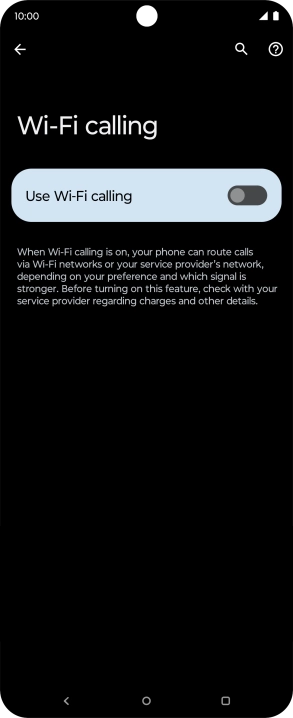 Press the indicator next to Press the indicator next to