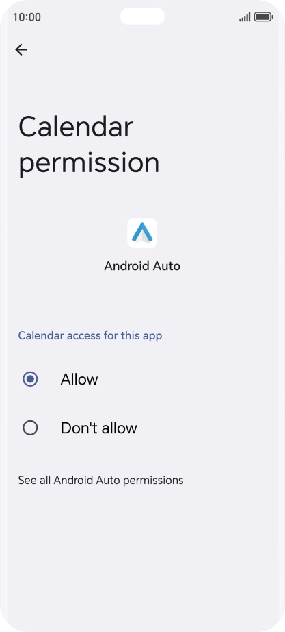 The app activity for the selected app is displayed. The app activity for the selected app is displayed.