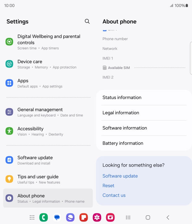Press Software information.