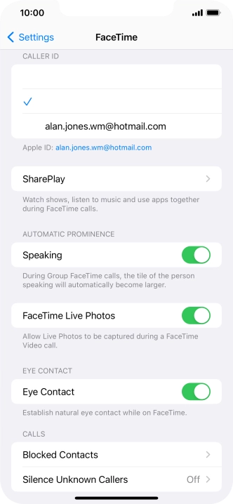 Press SharePlay. Press SharePlay.