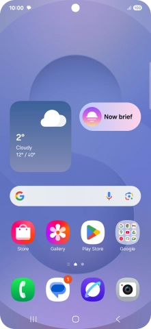 The text/picture message icon shows that you've received a new text or picture message.