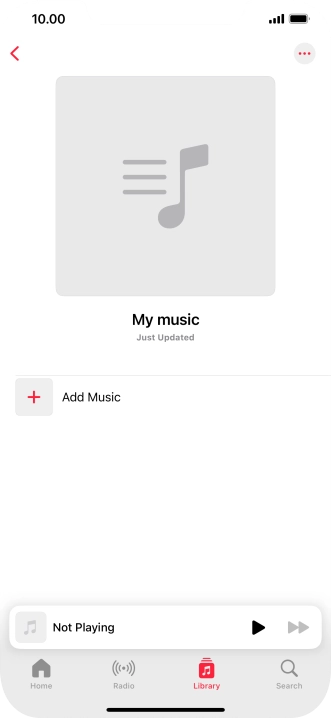 Press Add Music.