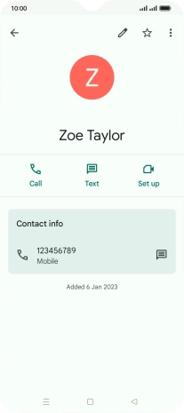 Press the required number.