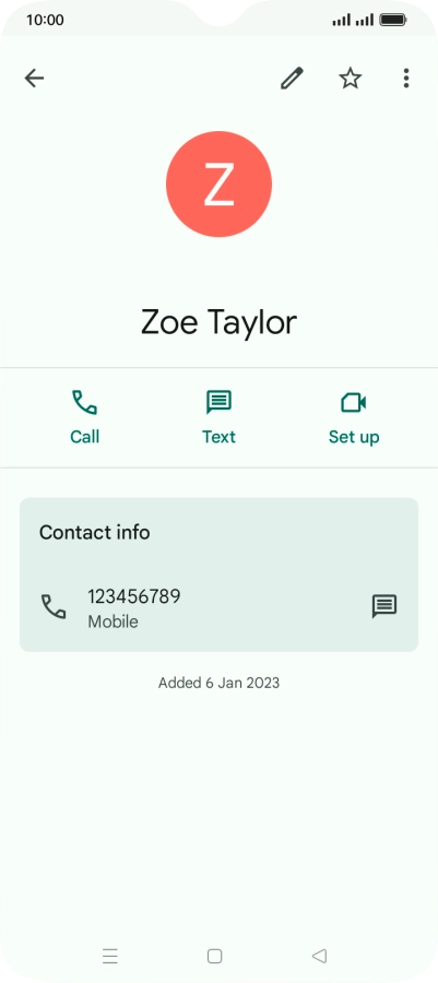 Press the required number.