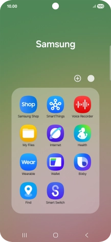 Press Bixby.