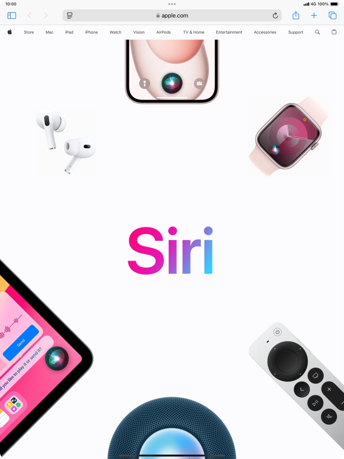 Slide your finger upwards starting from the bottom of the screen to return to the home screen.