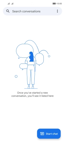 Press Start chat. Press Start chat.