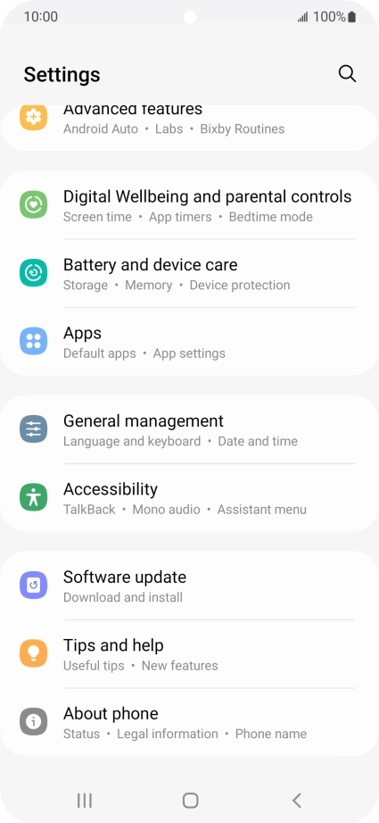 Press General management.