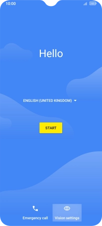 Press the drop down list.