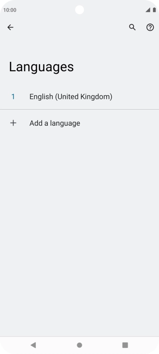 Press Add a language. Press Add a language.