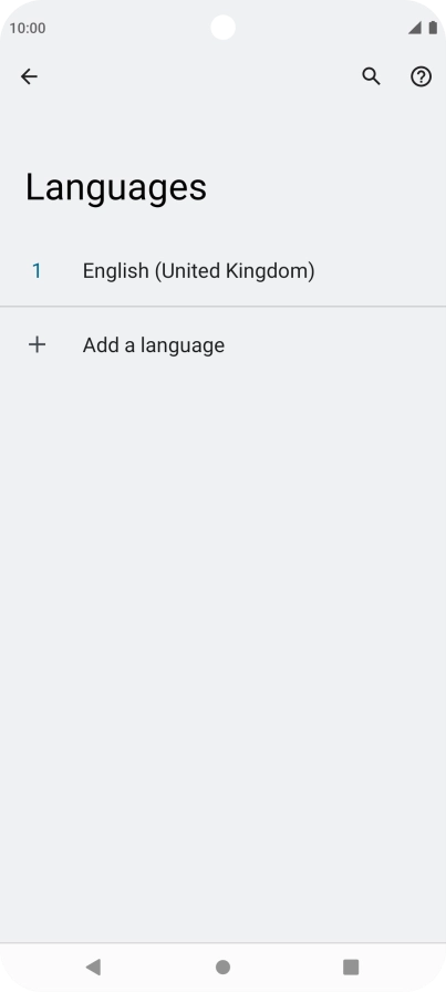 Press Add a language. Press Add a language.