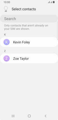 Press the field above 