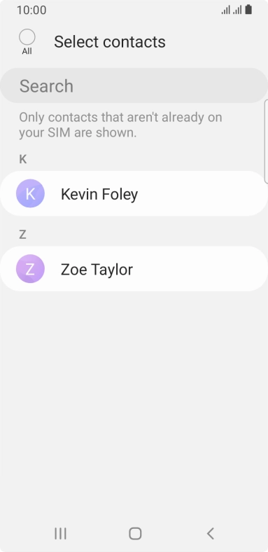 Press the field above 