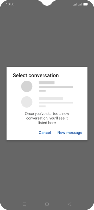 Press New message.